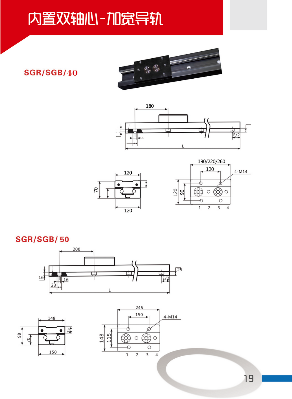 SGR/B 40/50详细尺寸